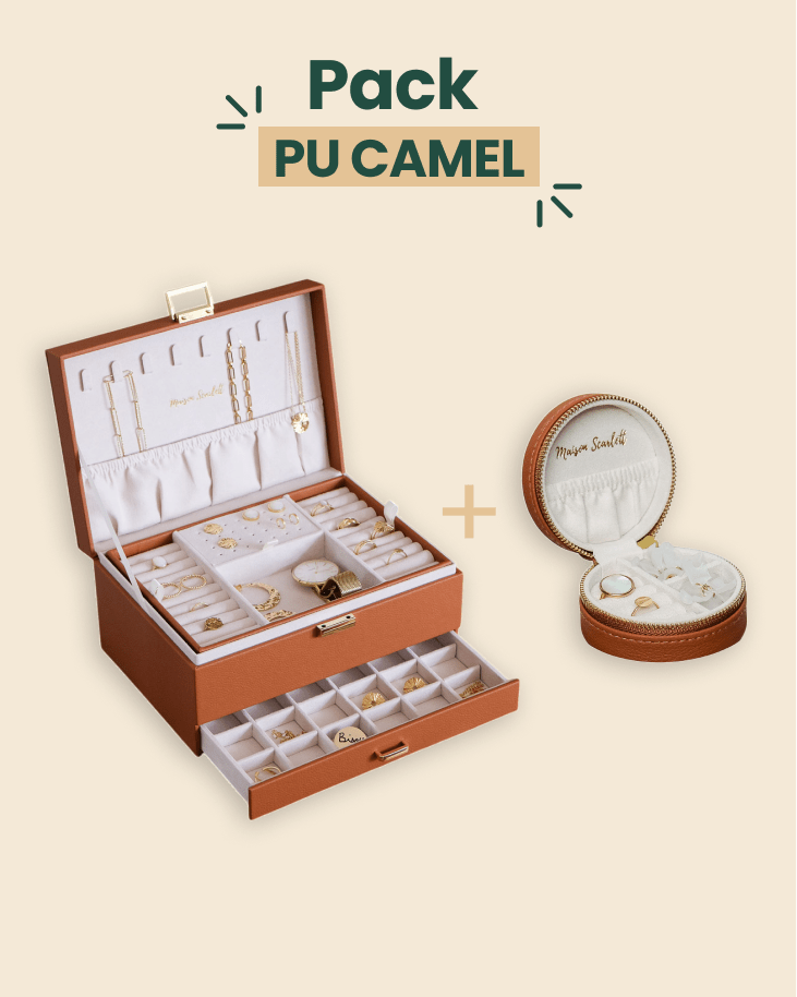 Pack PU Camel